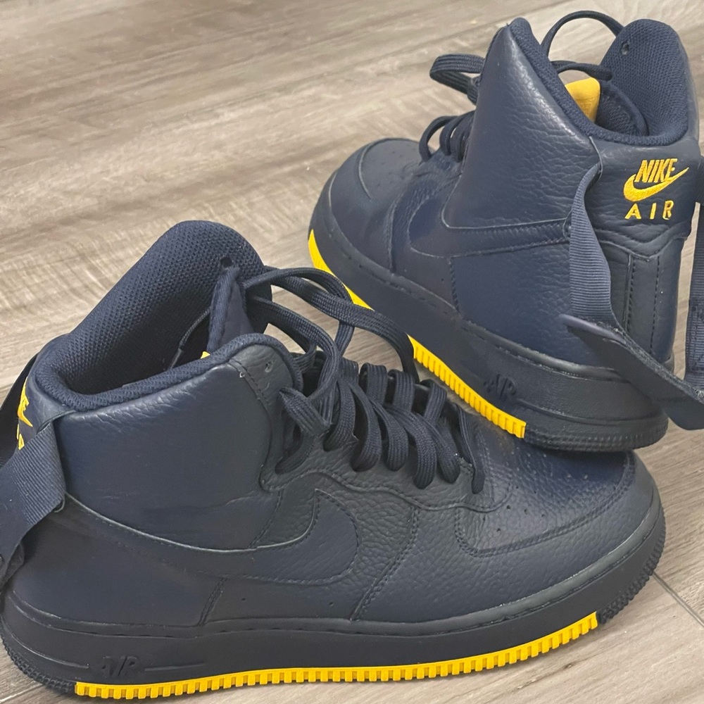 air force 1 high obsidian